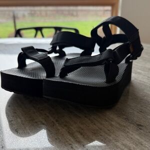 Black Strappy Sandals